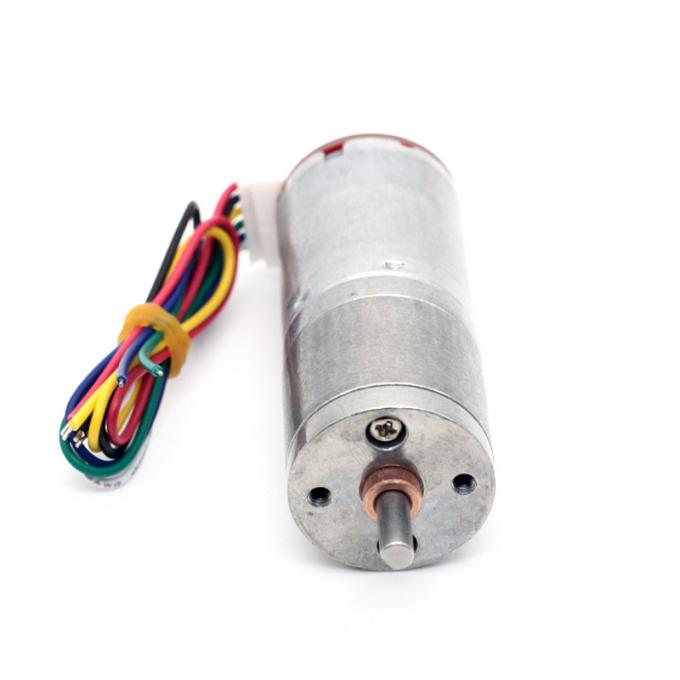 6v 12v 25mm Brushed DC Gear Motor Encoder JGA25-370B تورک بالا 25mm Brushed DC Gear Motor 19