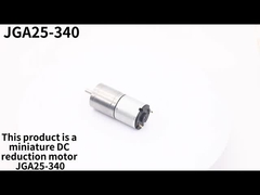 ASLONG JGA25-340 12V 17-1965RPM 25mm Micro DC Reduction Motor Power small Power Power High Forque Dc Moler Dc Mo