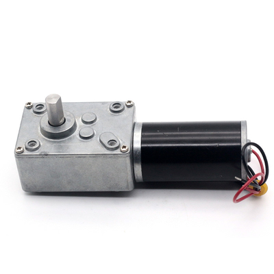 موتور فلزی برش شده 12v Dc موتور گیربکس 5840-31ZY کرم گیربکس Dc موتور