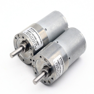 موتور ميكرو موتور گير JGB37-3540 37mm 24V 9-1280RPM 37mm Torque بالا Rpm پایین 24v موتور گير DC