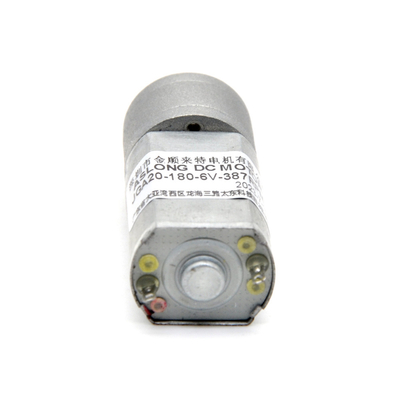 موتور سرعت پایین Dc موتور چرخ دنده Dc 12v موتور سرعت پایین JGA20-180 6v تا 12v Dc