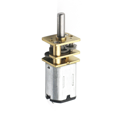 12mm برش شده موتور DC گیربکس 1000: 1 موتور کوچک DC سرعت پایین 6 ولت
