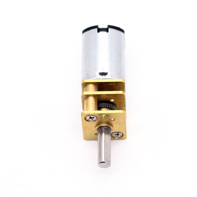 12 ولت تورک بالا موتور چرخ دار DC 12mm موتور چرخ 298:1 12mm موتور کم سرعت میکرو تمام فلزی 6V 50RPM
