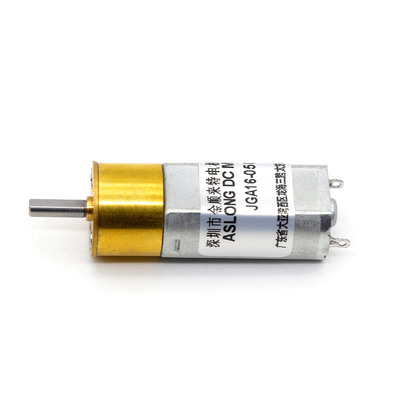 موتور خروجی مرکزی مولد کوچک JGA16-050 244:1 12V32RPM موتورهای Dc Gear Motor