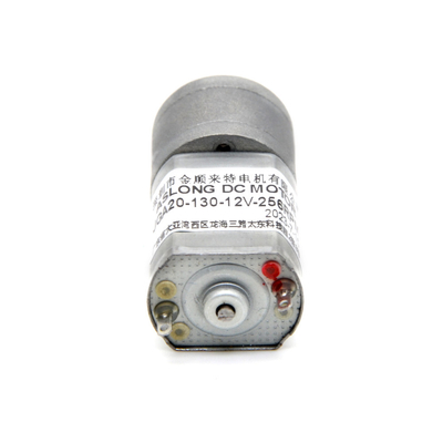 ASLONG JGA20-130 برش موتور 12V 30RPM 1:268 موتور برش DC Dc 12v