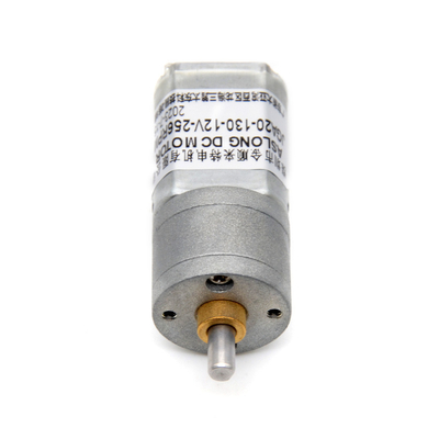 ASLONG JGA20-130 برش موتور 12V 30RPM 1:268 موتور برش DC Dc 12v