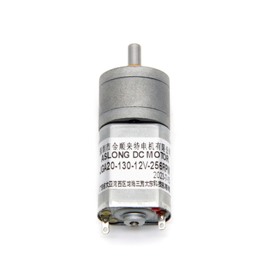 موتور 12 ولت دی سی کوچک JGA20-130 12 ولت 74RPM 1:107 موتور دی سی مینی 20mm موتور دی سی