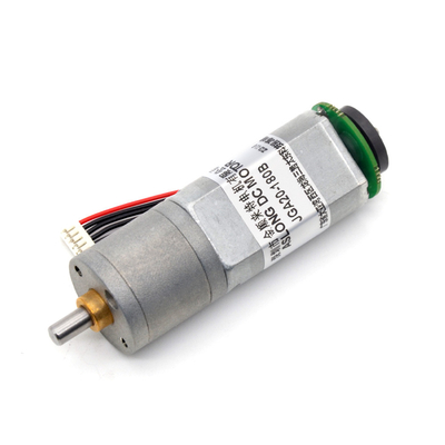 موتور کوچک کدگذاری Dc Gear JGA20-180B 12V 258RPM 1:31 موتورهای کوچک کدگذاری Dc موتور برس