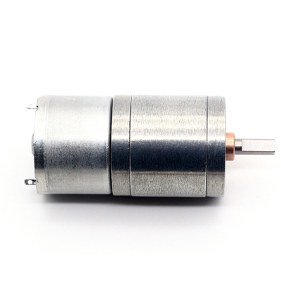 25mm Spur Gearbox موتورهای DC برش شده JGA25-310 6V 33RPM 1:226 موتور DC چرخش بالا مینی 25mm Gearbox 25mm Micro Motor