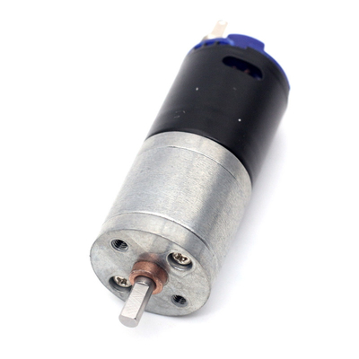موتورهای دنده ای با جعبه دنده فلزی JGA25-370 12V 88RPM 1:226 Dc Motor Brush Robot موتور کوچک Dc