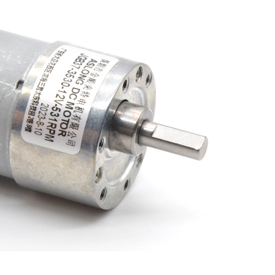 موتور 24 ولت با رمزگذاری JGB37-3530GB 24 ولت 76RPM 1:131 موتور برس با رمزگذاری