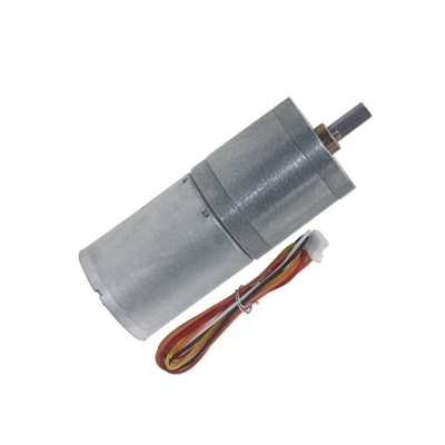 موتور DC بدون برس JGA25-2430 موتور کم سرعت 12v24v