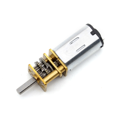 موتورهای دنده 12 میلی متری N30 میکرو DC 2000 دور در دقیقه 3 میلی متر دیا شفت 6 ولت 12 ولت DC