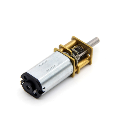 موتورهای دنده 12 میلی متری N30 میکرو DC 2000 دور در دقیقه 3 میلی متر دیا شفت 6 ولت 12 ولت DC