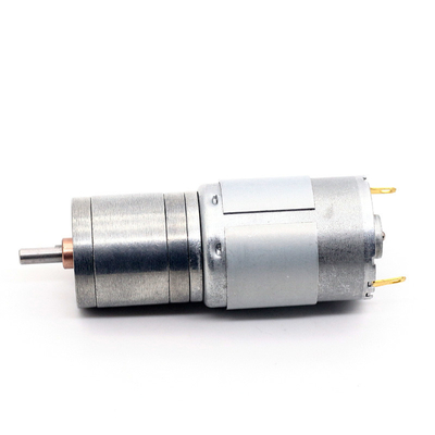 JGA25-385 Carbon Brush Micro DC Gear Motors 25mm 24V for Robotics