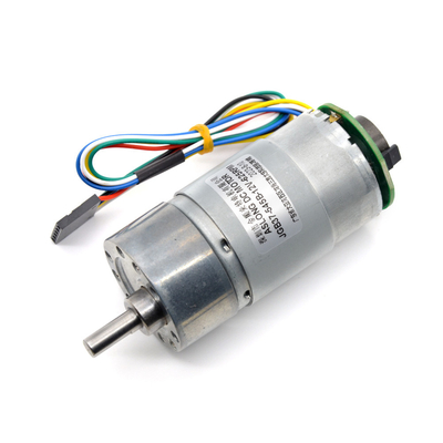 2000 RPM فلزی کاهش سرعت چرخ دنده گشتاور بالا 24 ولت DC با رمزگذار