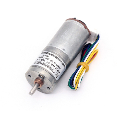 JGA25-370B چرخ دنده بزرگ موتورهای چرخ دنده ای کوچک 1360rpm با رمزگشایی تایمتر