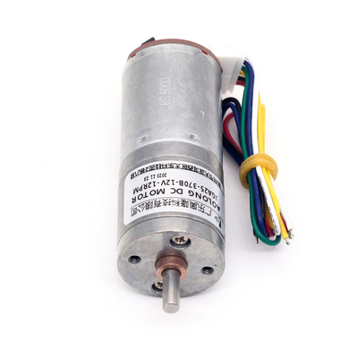 JGA25-370B چرخ دنده بزرگ موتورهای چرخ دنده ای کوچک 1360rpm با رمزگشایی تایمتر