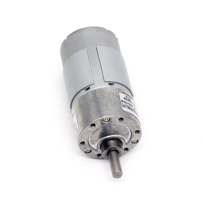 مینی 12 ولت DC الکتریکی مسواکدار موتور آهنربا دائمی JGB37-545 37mm 12 ولت DC مینی مسواکدار موتور دنده