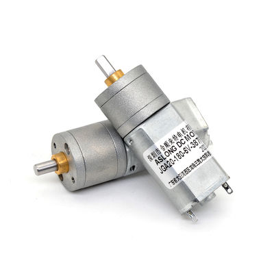 12 ولت DC Reduction Micro Motor JGA20-180 Micro DC Reduction Motor مقناطیس دائمی با سرعت پایین