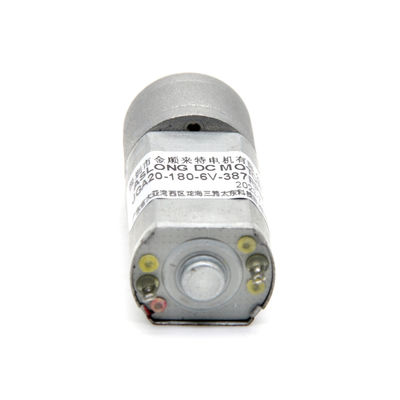 12 ولت DC Reduction Micro Motor JGA20-180 Micro DC Reduction Motor مقناطیس دائمی با سرعت پایین