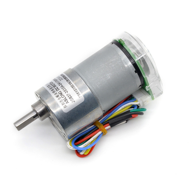 تورک بالا 24V 59RPM JGB37-3530A تورک بالا سرعت پایین موتور الکتریکی 37mm