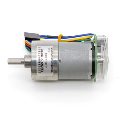 تورک بالا 24V 59RPM JGB37-3530A تورک بالا سرعت پایین موتور الکتریکی 37mm