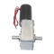 Dia 8mm D Type Dual Shaft with A5840 Worm Square Reducer 12v Tubular Dc Motor 24v Dc Worm Geared motor A58SW31ZY