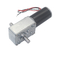 Dia 8mm D Type Dual Shaft with A5840 Worm Square Reducer 12v Tubular Dc Motor 24v Dc Worm Geared motor A58SW31ZY
