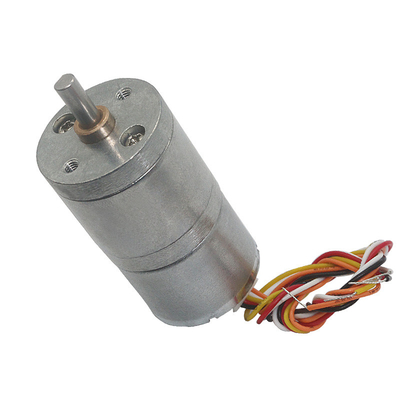 25mm BLDC براشلس موتور دنده DC 24V 2000RPM CCW CW ترمز PMW کنترل سرعت